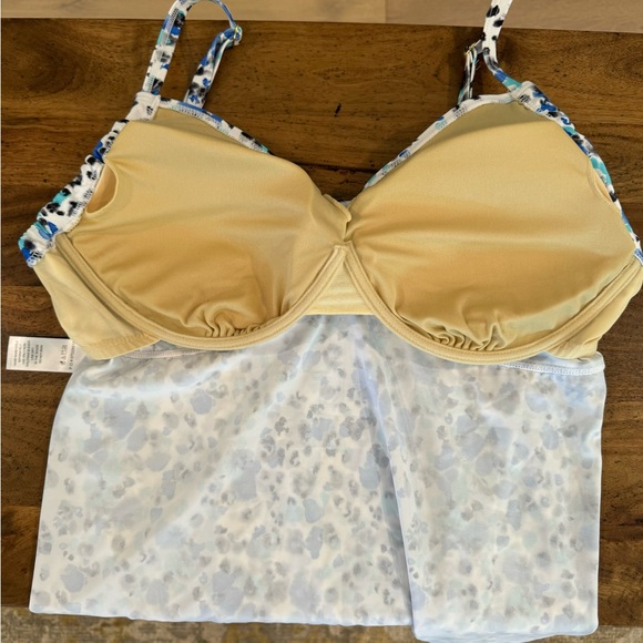 Swimsuits for All - Tie Front Underwire Tankini Top - 16 - NWOT - Picture 7 of 10